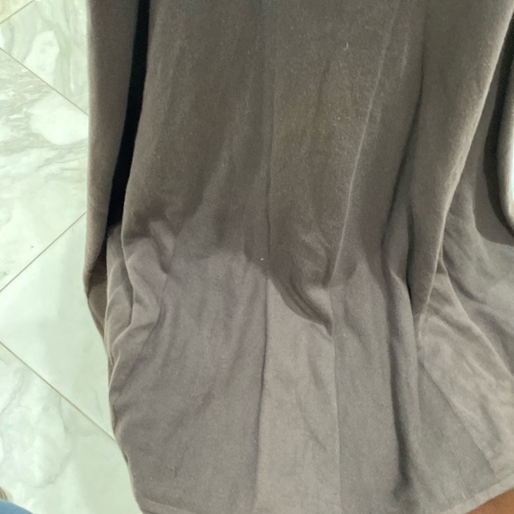 J. Jill skirt size L five be knit brown flare 70% cotton elastic waist - Picture 9 of 10